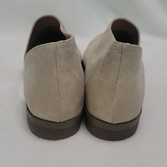 Qupid Beige Open Side Ankle Boots Size 8 - Picture 5 of 8